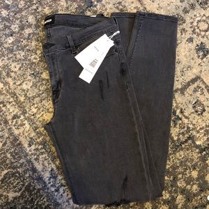 Hudson// KRISTA Super Skinny Jeans Dark Gray